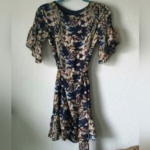 Indikah by Angel biba Floral Dress NWT